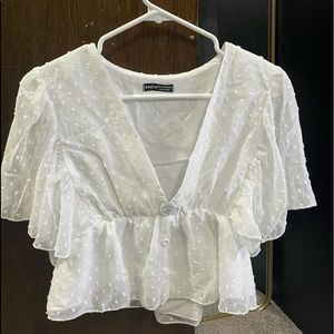 White large SHEIN blouse. Fit like medium.